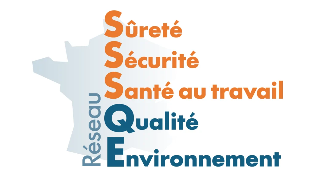 Infographie 3SQE Sécurité, sûreté, Santé au travail, Qualité, Environnement